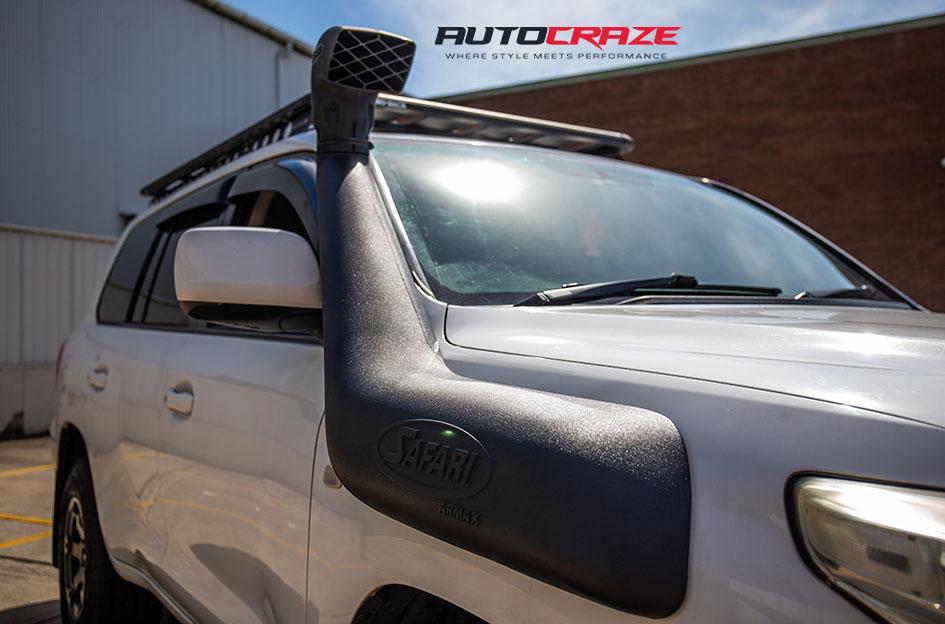 TOYOTA LANDCRUSIER BEAST BLACK   MACHINED WITH DARK TINT